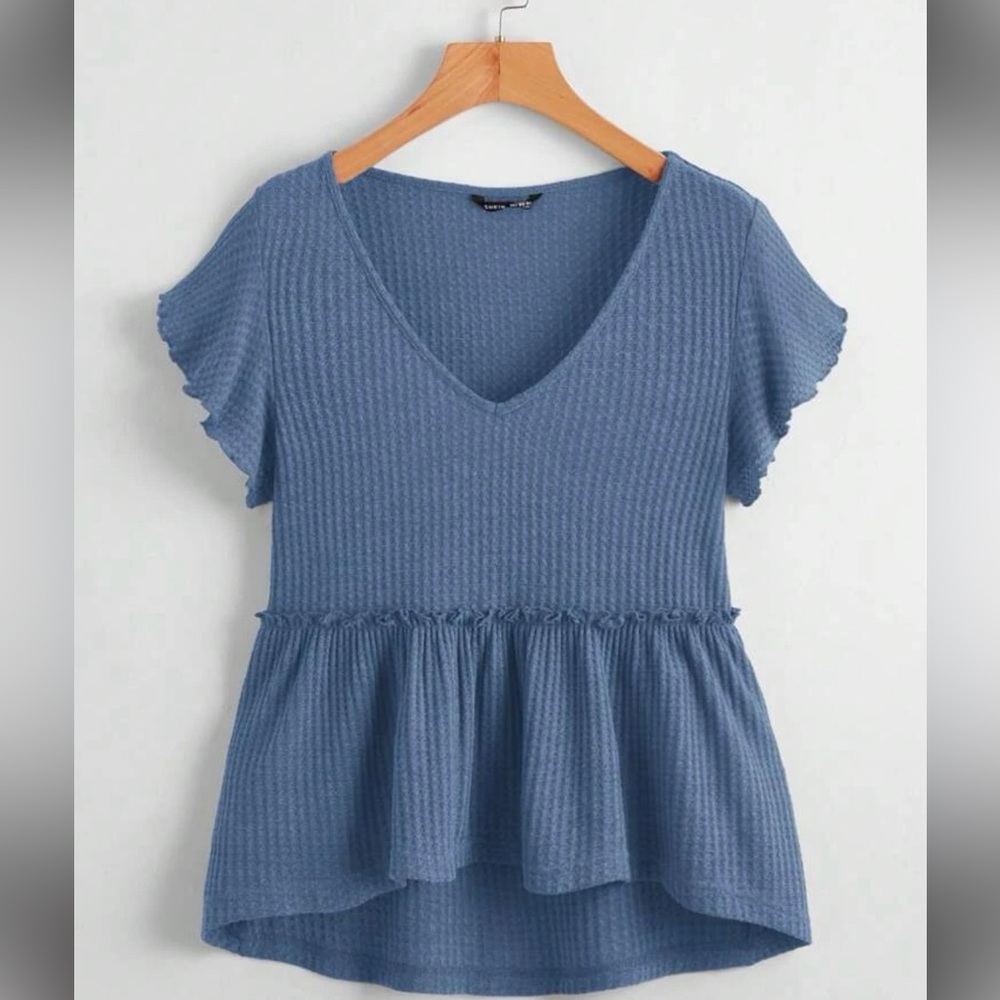Waffle Knit Top ✨